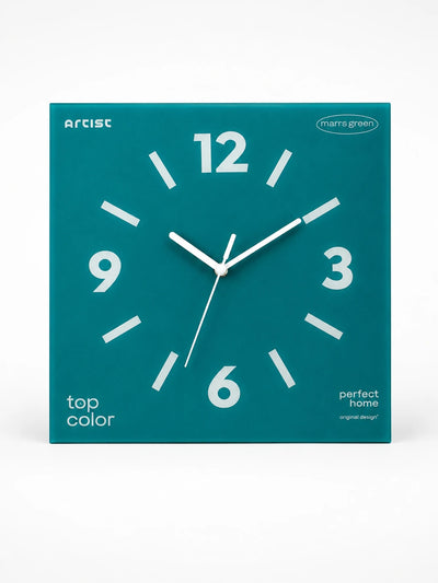 Frameless Silent Square Wall Clock