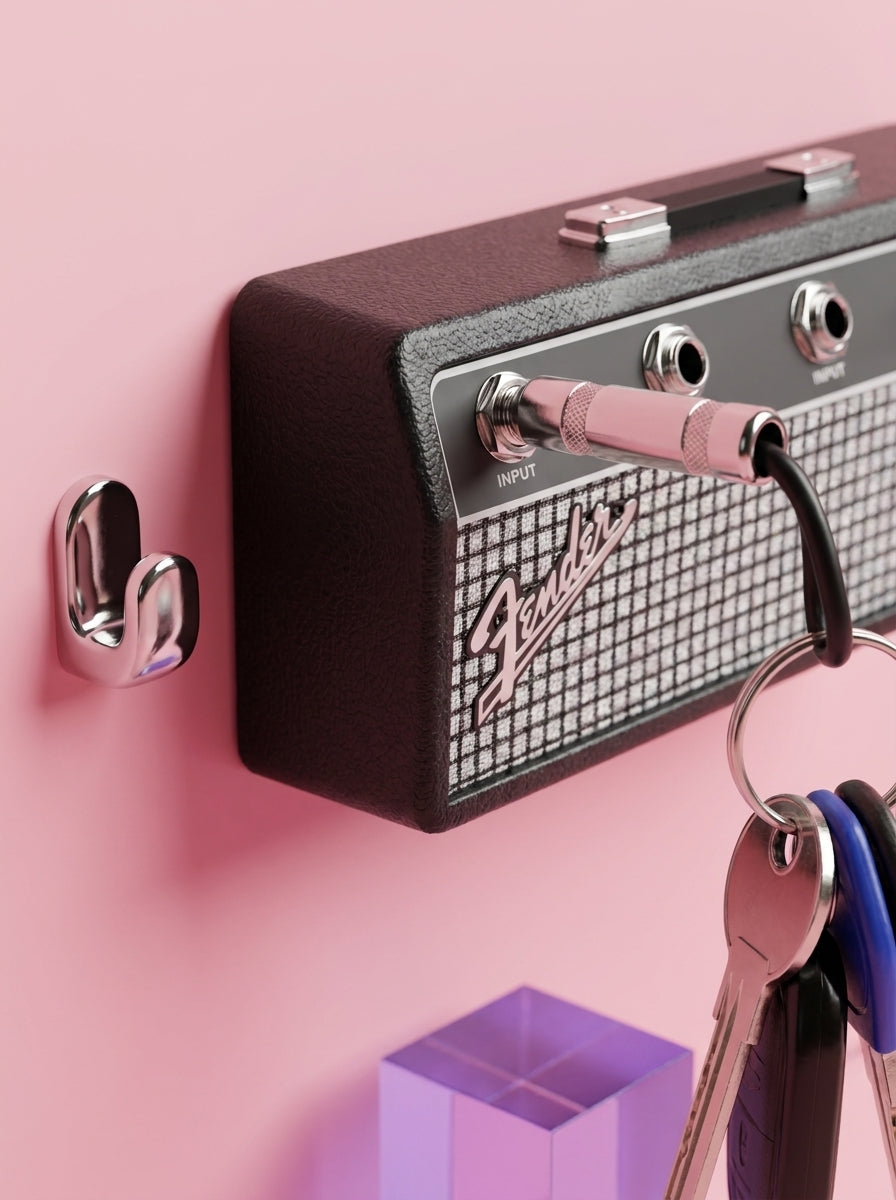 Key Holder – Wall-Mounted Guitar Amp Rack