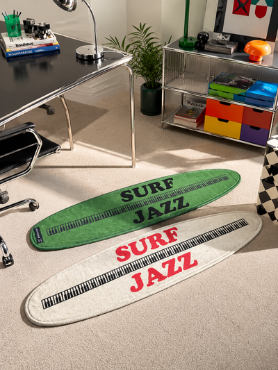 Surfboard Plush Runner Rug