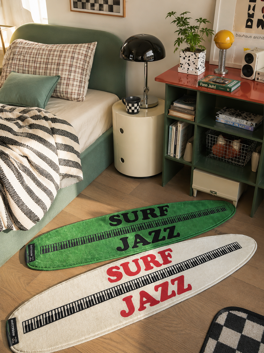 Surfboard Plush Runner Rug
