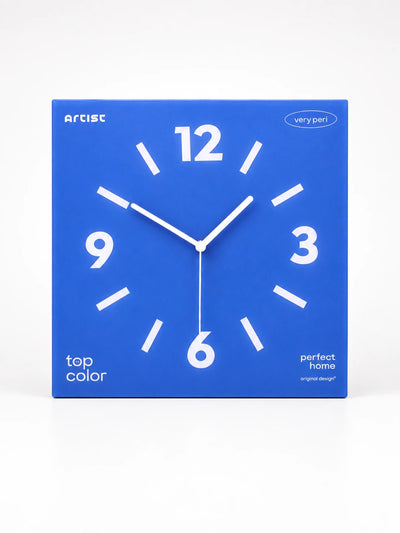 Frameless Silent Square Wall Clock