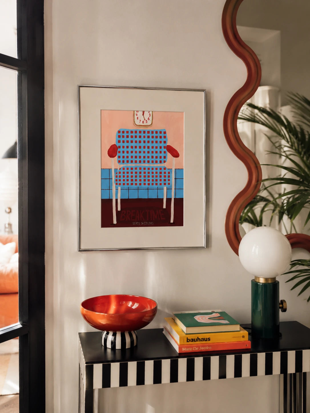 Rest Corner Framed Art Print