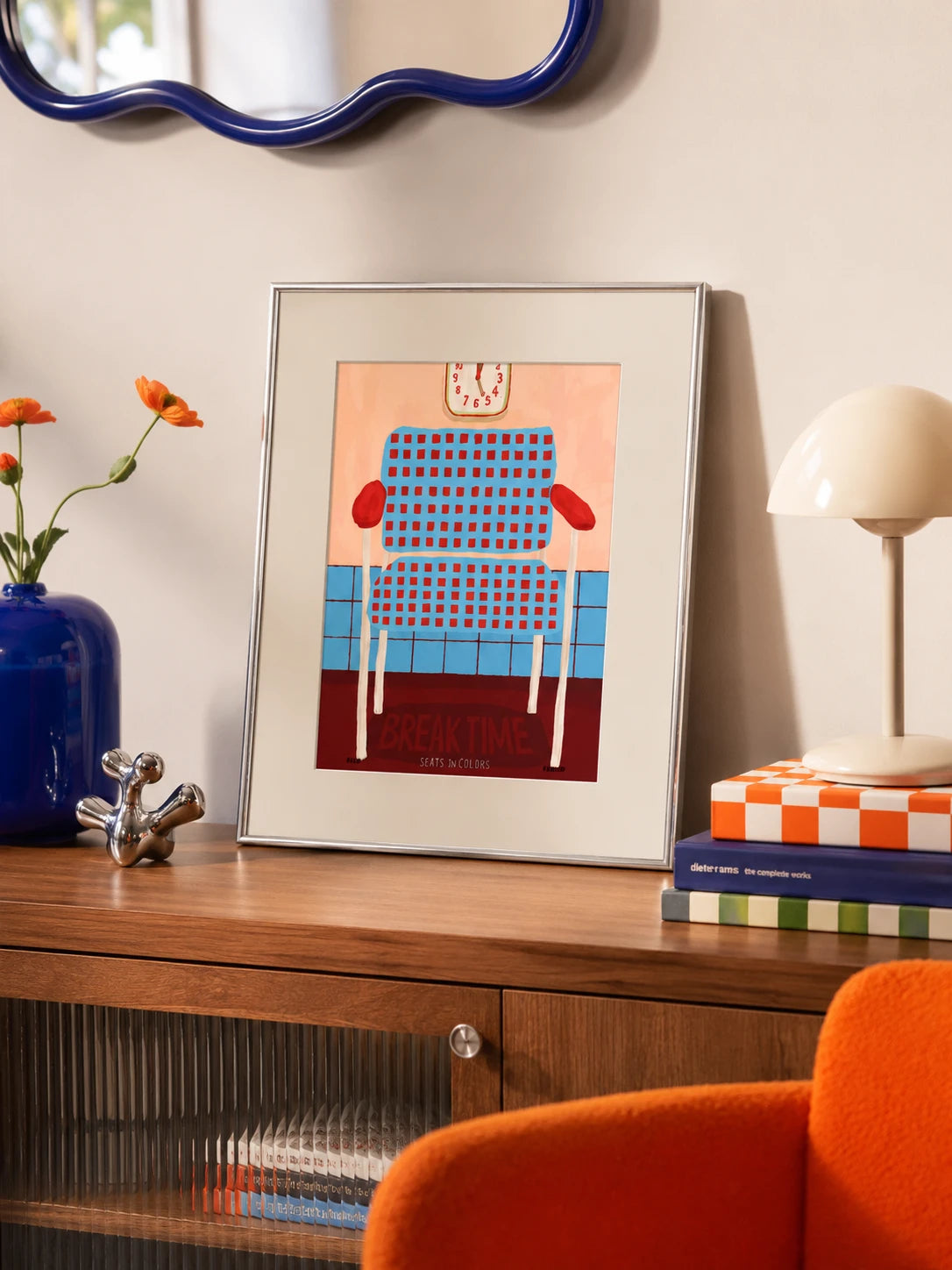 Rest Corner Framed Art Print