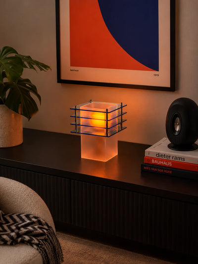 Tiered Acrylic Table Lamp