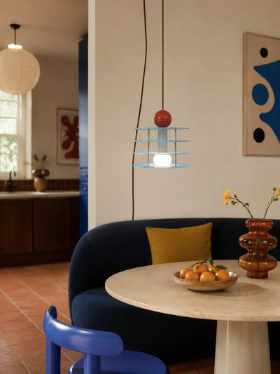 Blue Macaron Acrylic Pendant Light