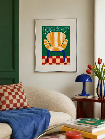 Rest Corner Framed Art Print