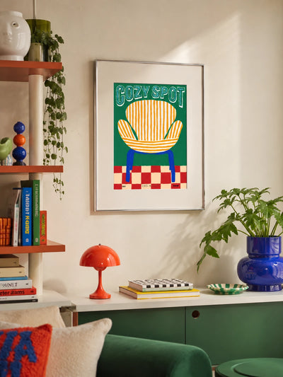 Rest Corner Framed Art Print