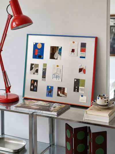 Color Frame Magnetic Photo Board