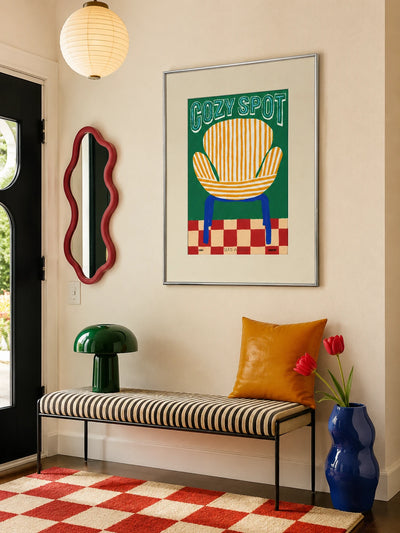 Rest Corner Framed Art Print