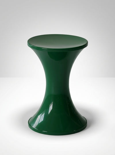 Hourglass Storage Ottoman Stool – Modern Sculptural Seating