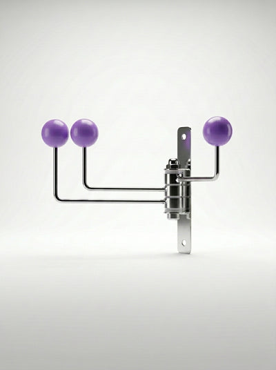 Swivel Wall Hook, Mid-Century Modern Multi-Arm Rack