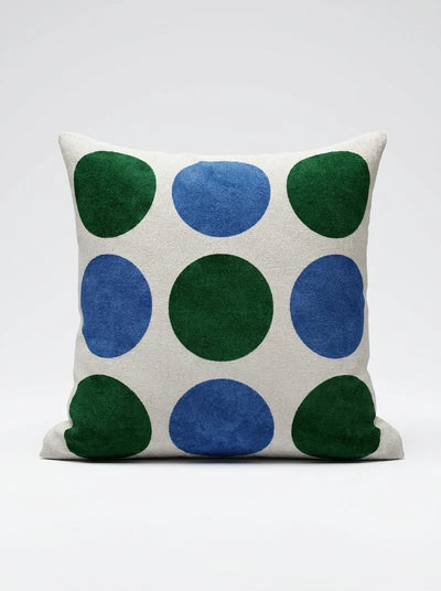 Bauhaus French Green Moran Velvet Sofa Cushion