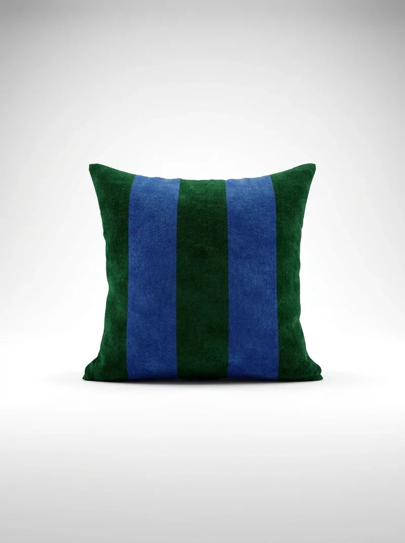 Bauhaus French Green Moran Velvet Sofa Cushion