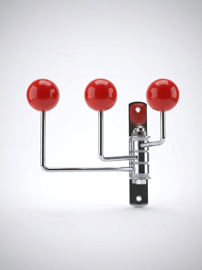 Swivel Wall Hook, Mid-Century Modern Multi-Arm Rack