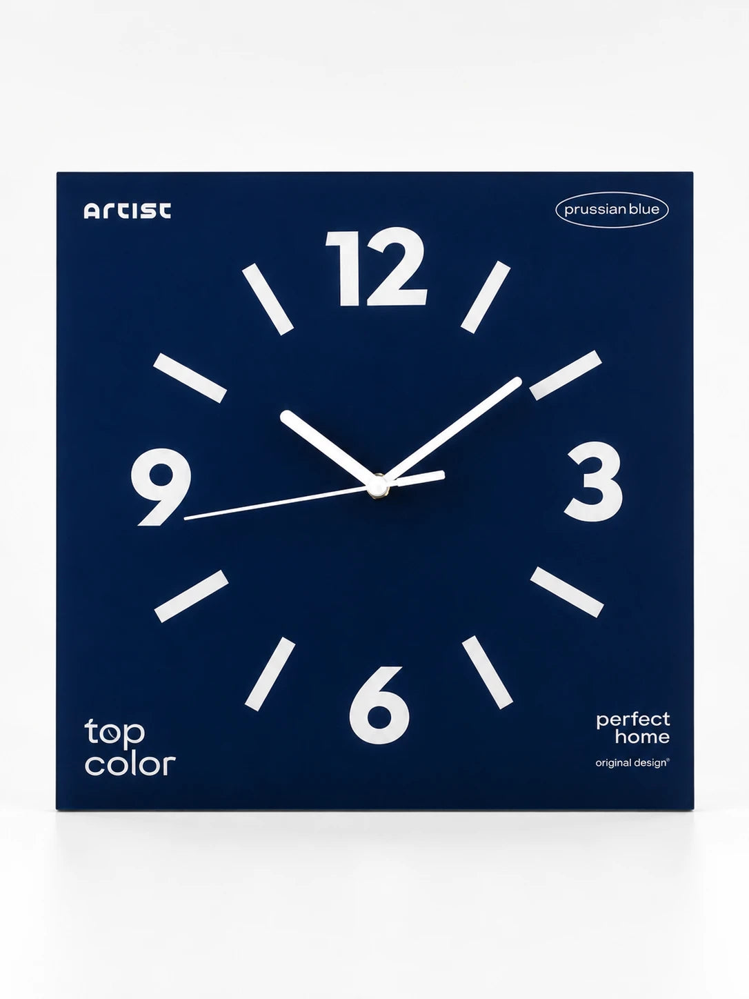 Frameless Silent Square Wall Clock