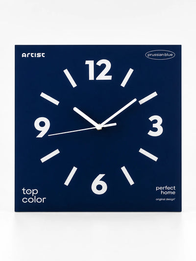 Frameless Silent Square Wall Clock