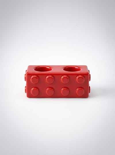 Building Block Ceramic Toothbrush Holder