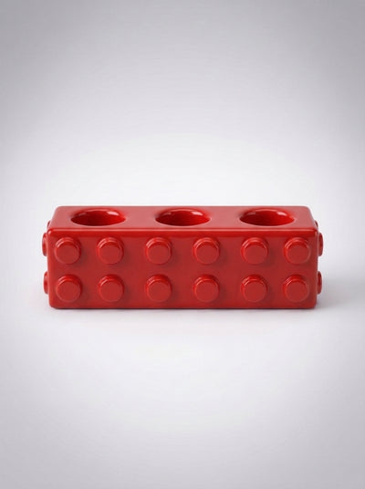 Building Block Ceramic Toothbrush Holder