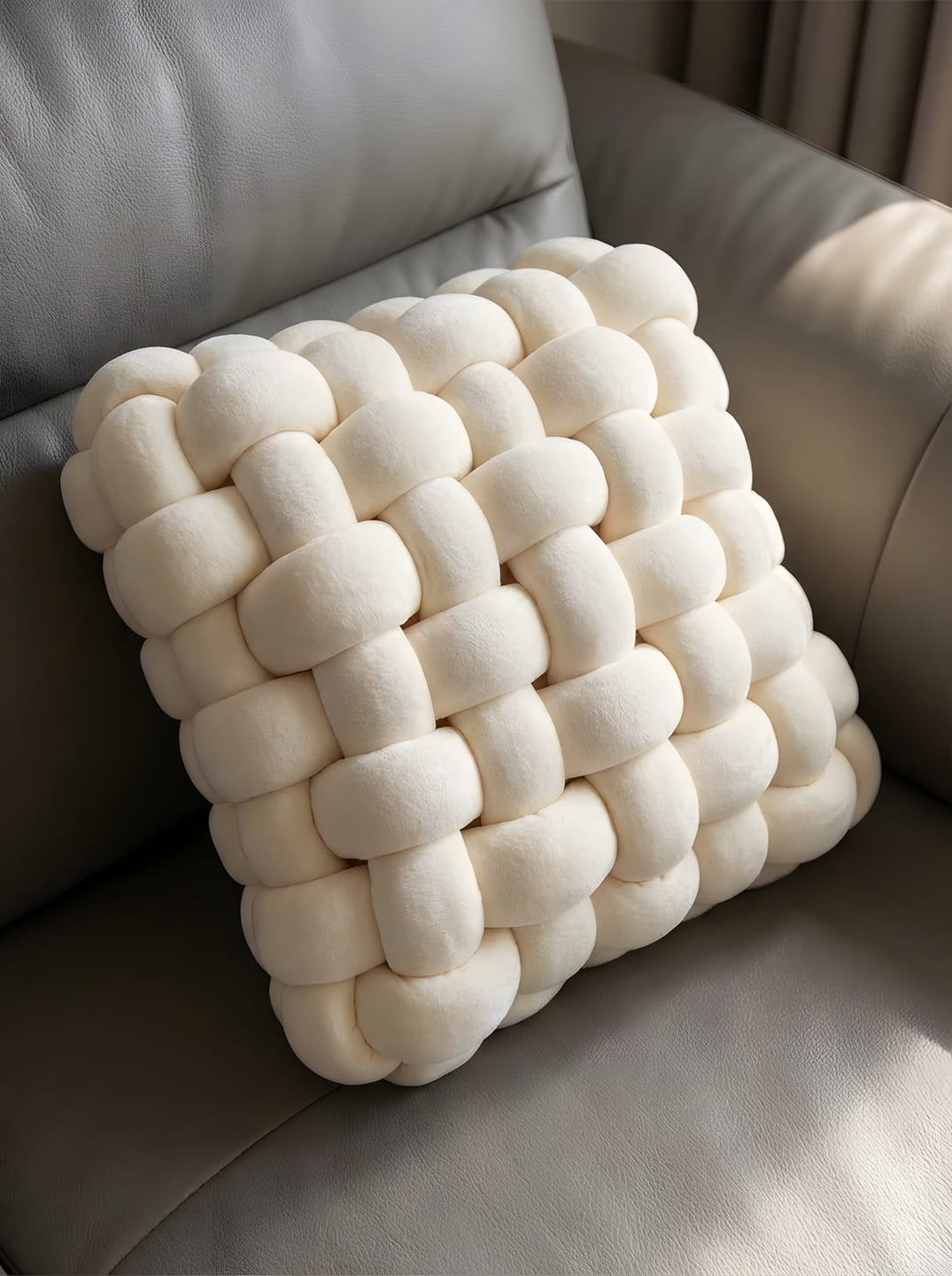 Square Woven Soft Thick Sofa Cushion