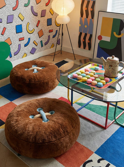 Creative Button-Tufted Cushions, Sofa Pillows