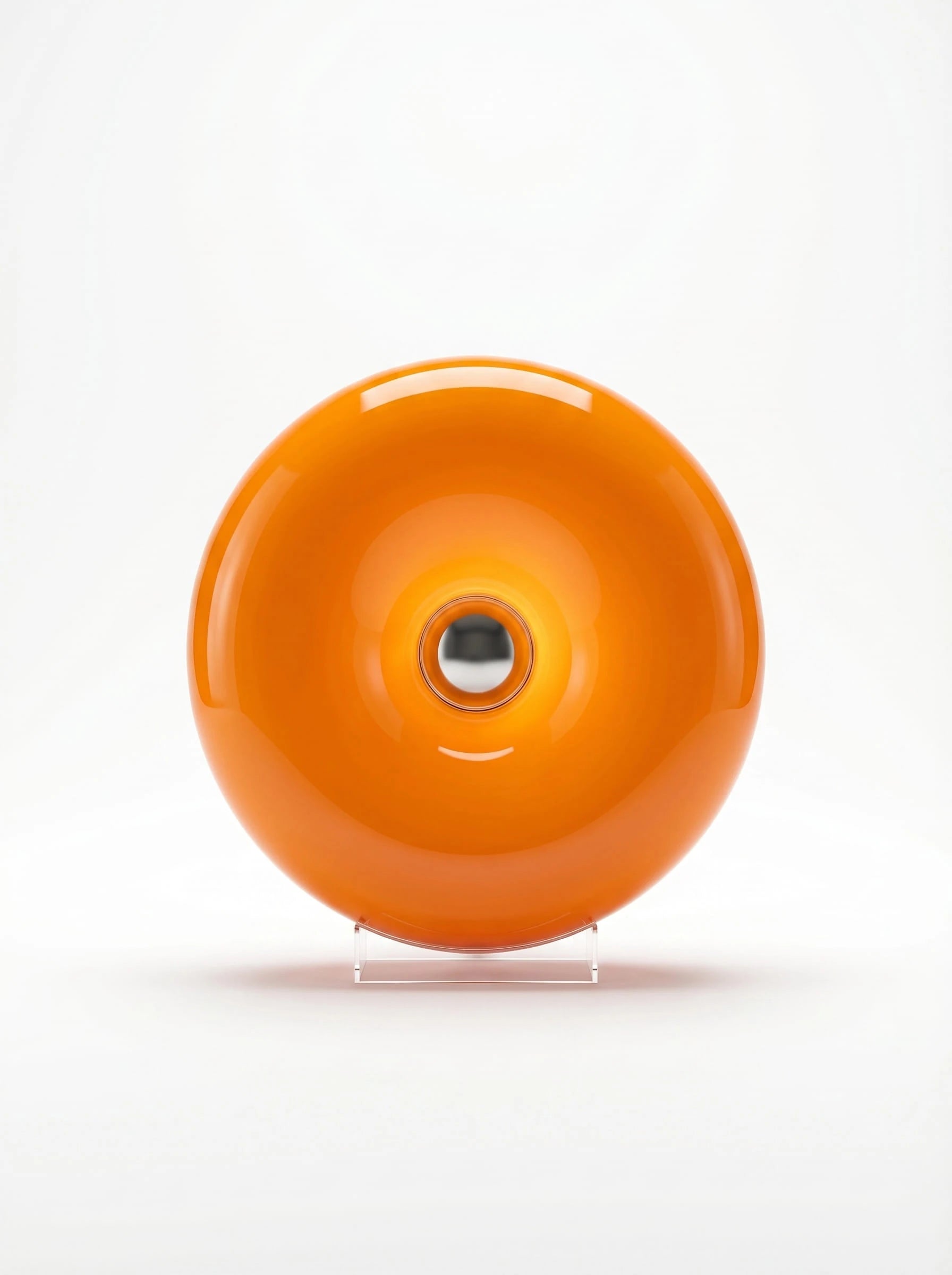 Orange Donut Wall Lamp