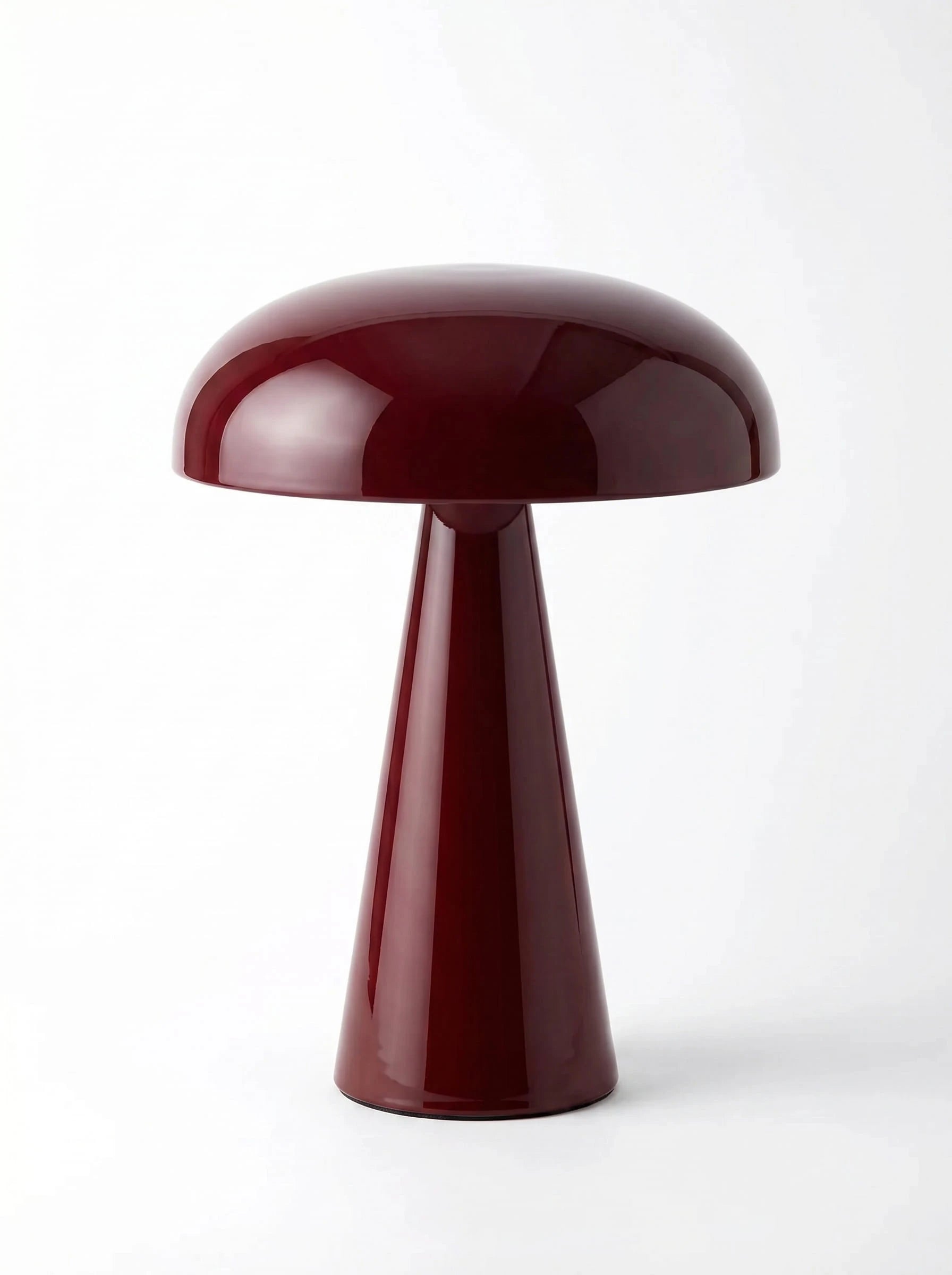 Ceramic Mushroom-Inspired LED Desk Lamp — Adjustable Warm Lighting
