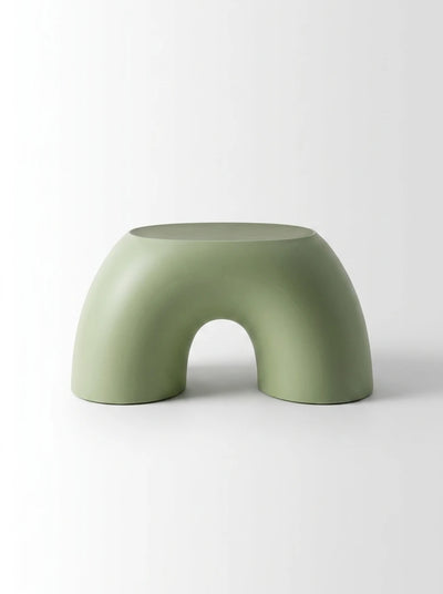 Stacked Rainbow Ring Stool: Dopamine Decor Low Seat