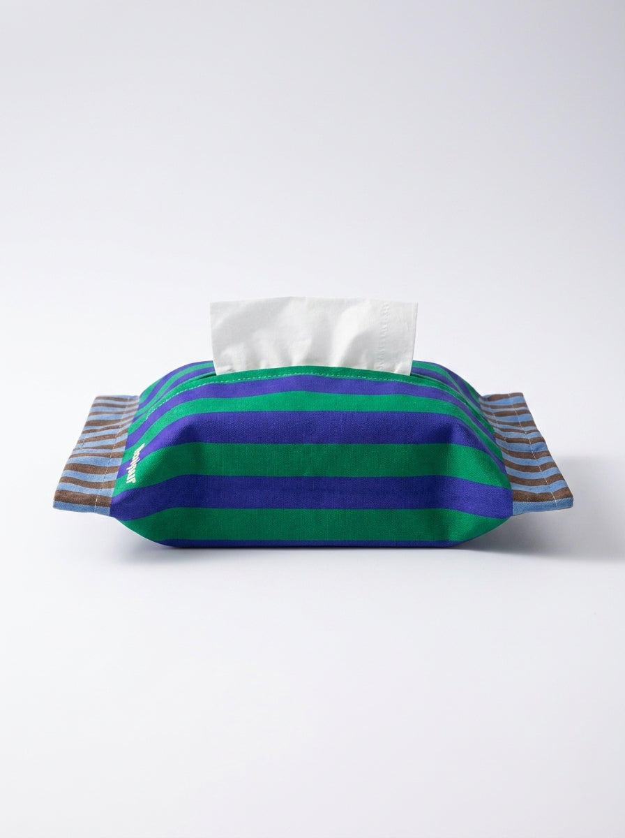Memphis Vintage-Style Tissue Holder – Retro Geometric Tissue Box