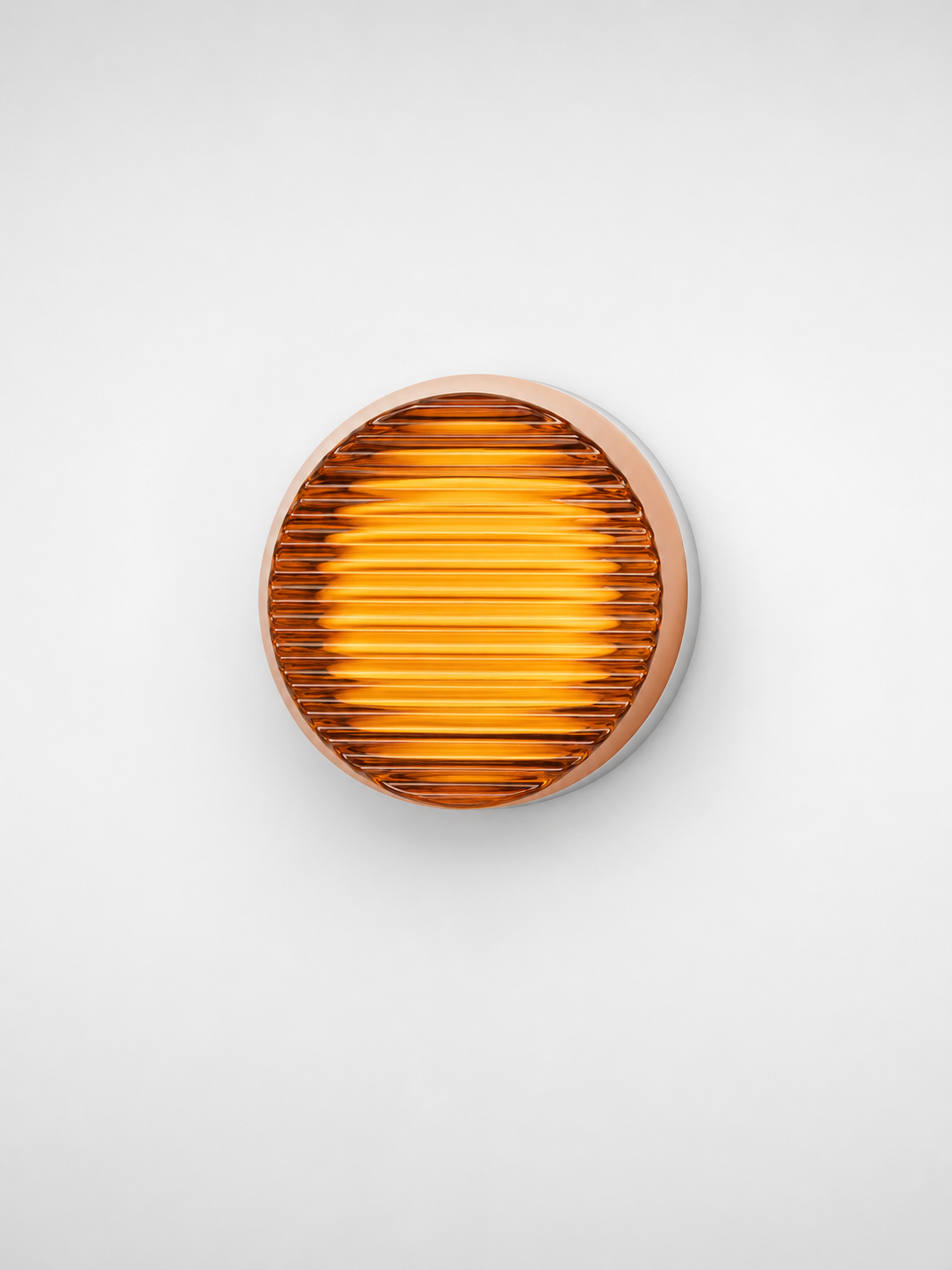 Amber Acrylic LED Wall Lamp