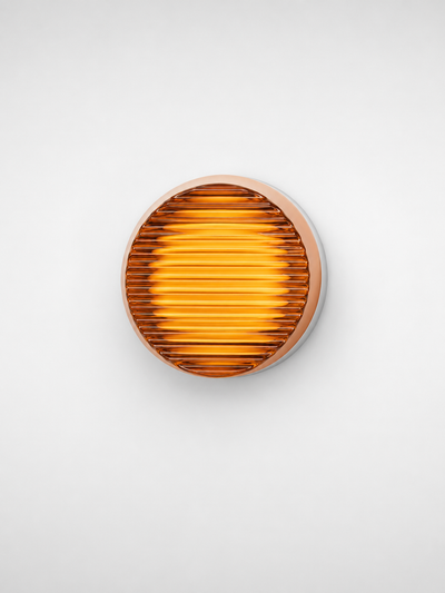 Amber Acrylic LED Wall Lamp