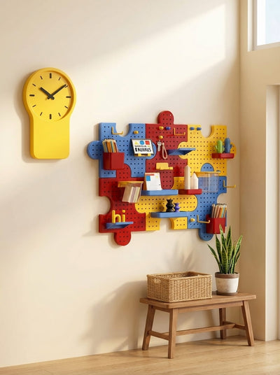 Customizable Pegboard Organizer – Drill-Free Wall Storage