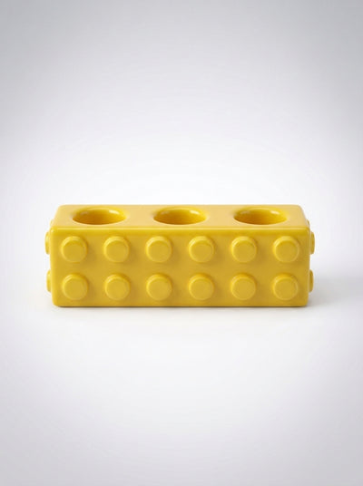 Building Block Ceramic Toothbrush Holder