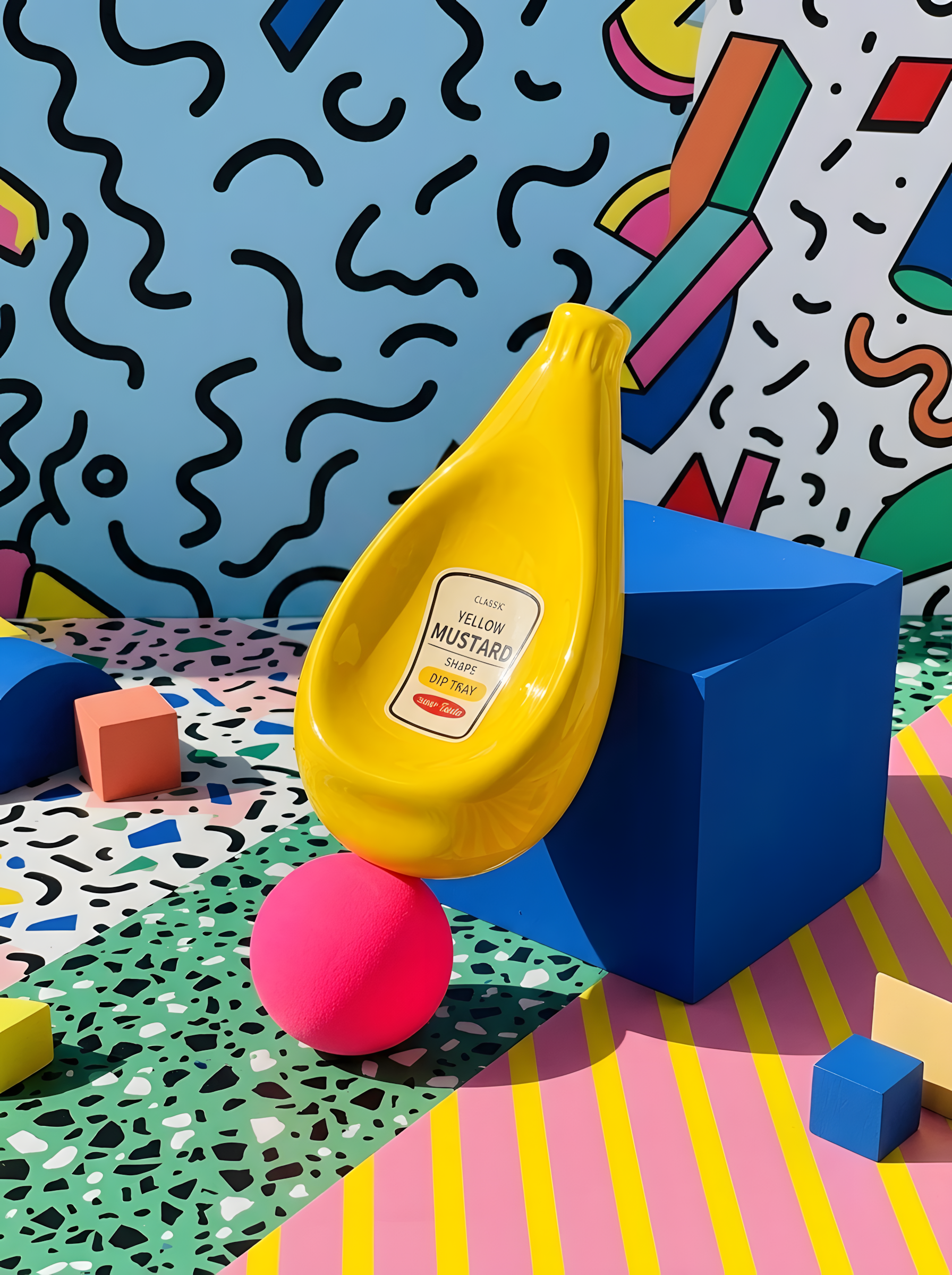Bottle-Shaped Ceramic Dipping Bowls – Fun Condiment Serveware