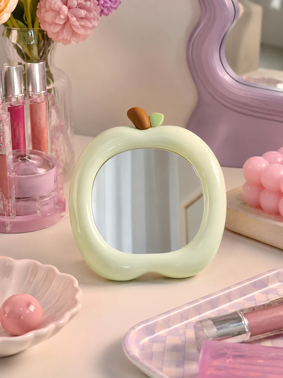 Apple Makeup Mirror