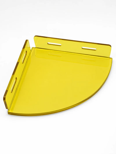 Acrylic Corner Shower Shelf – Space-Saving Bathroom Storage