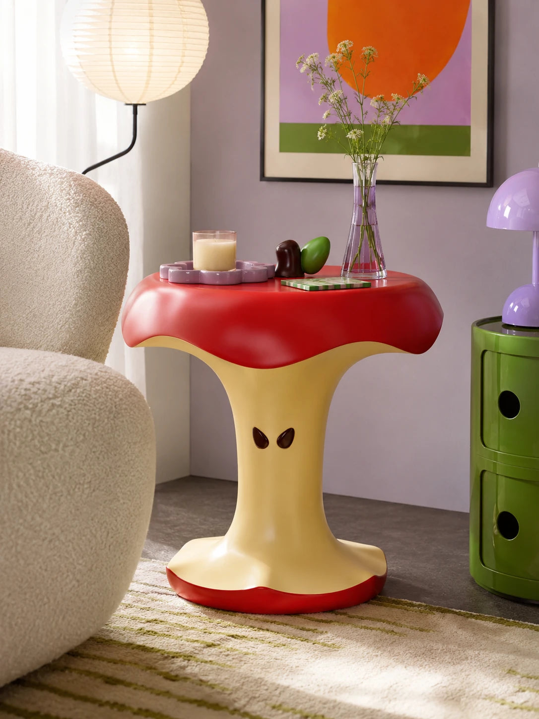 Apple Core Side Table