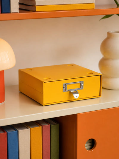 Industrial Metal Desktop Storage Drawer