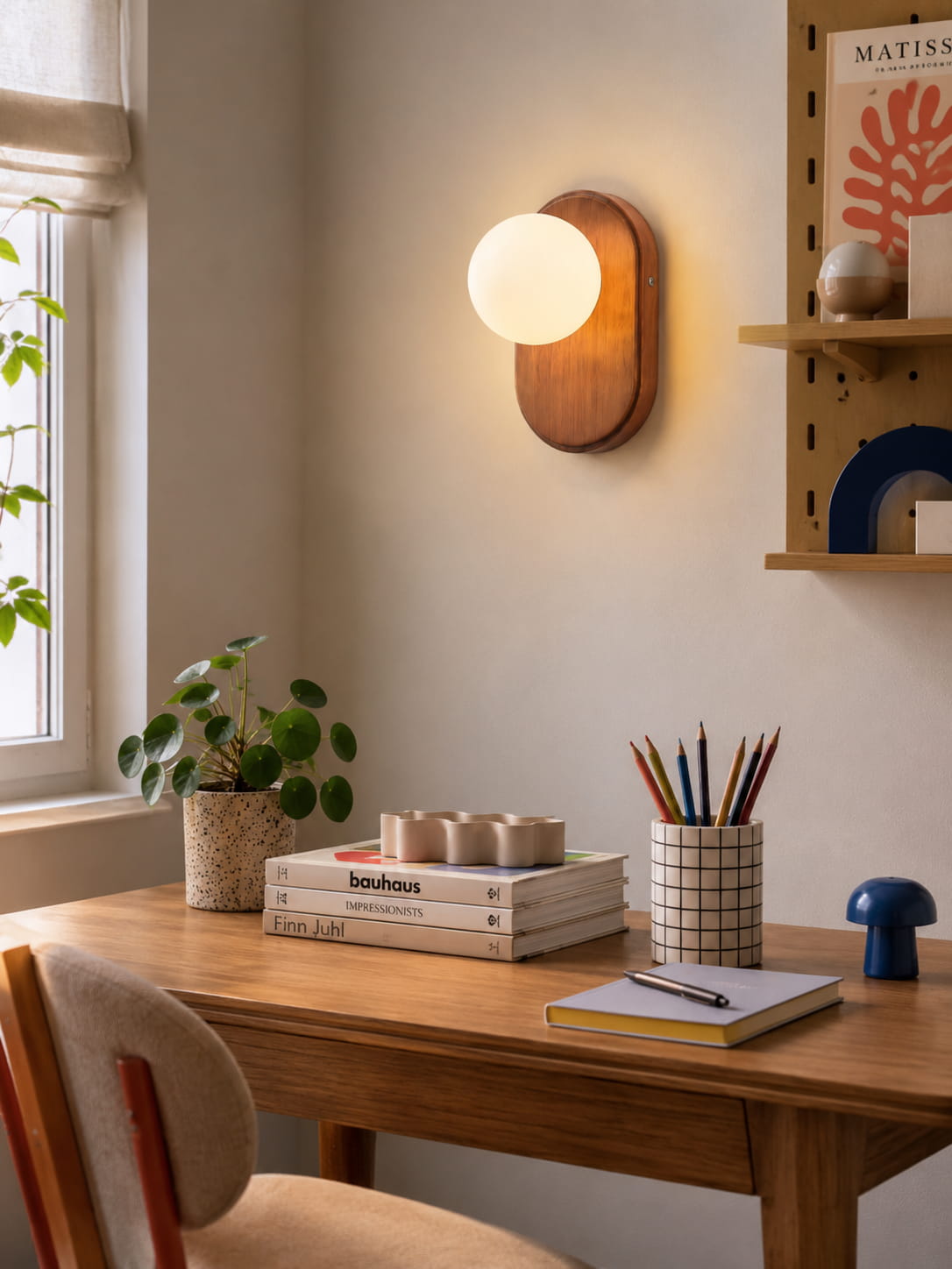 Resin LED Wall Lamp