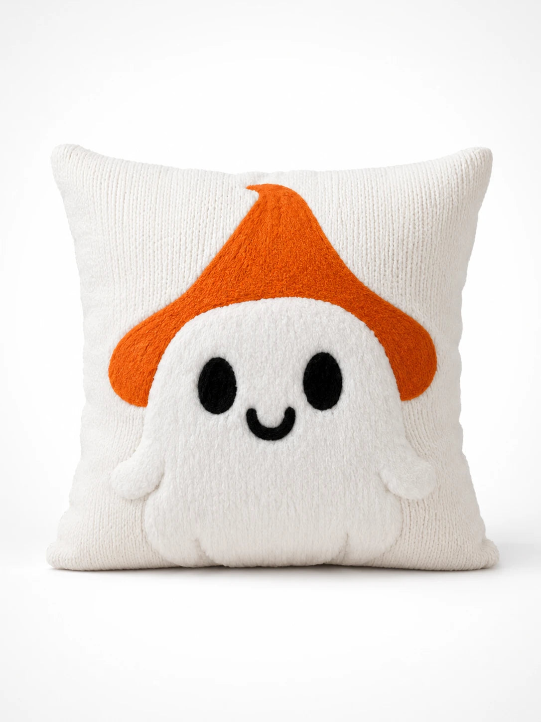 Halloween Velvet Pumpkin & Ghost Pillow Cover