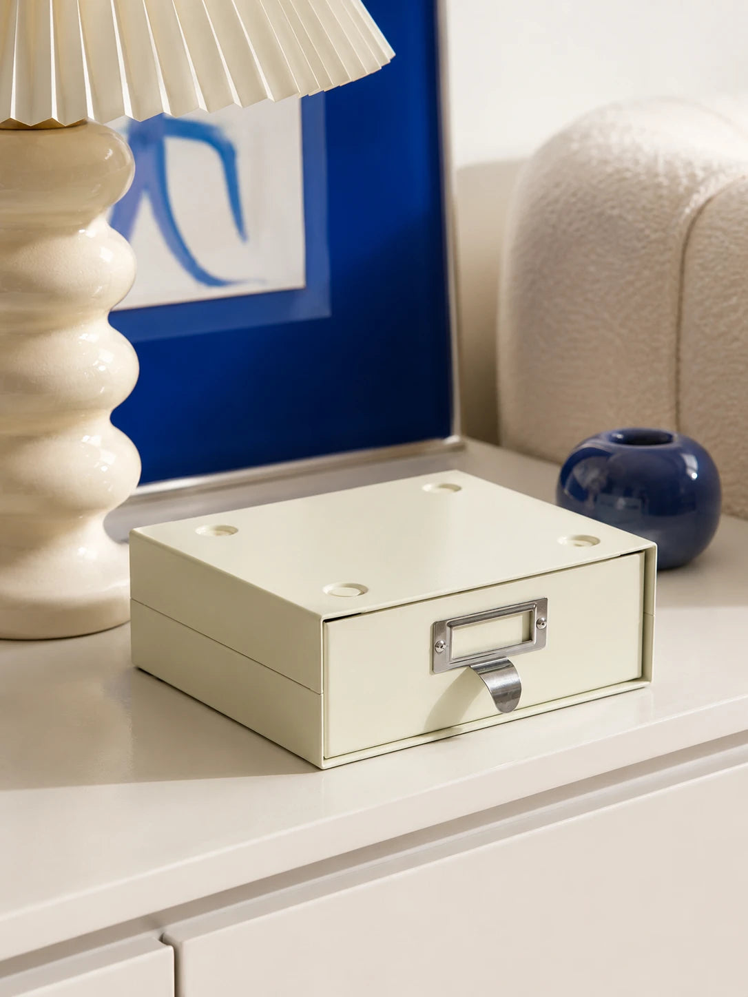 Industrial Metal Desktop Storage Drawer
