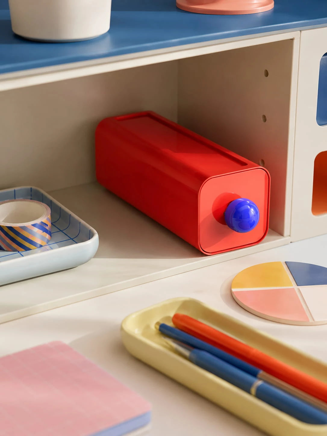 Stackable Modular Desk Storage Box