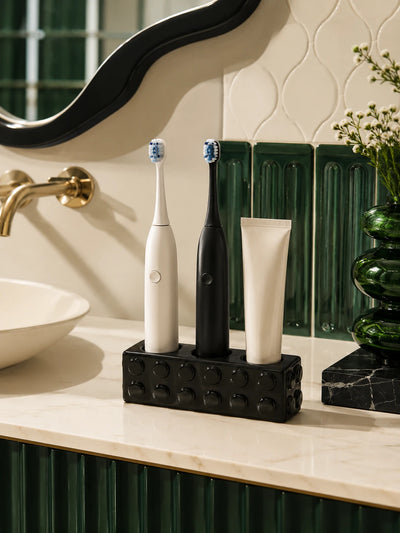 Building Block Ceramic Toothbrush Holder