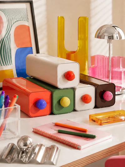 Stackable Modular Desk Storage Box