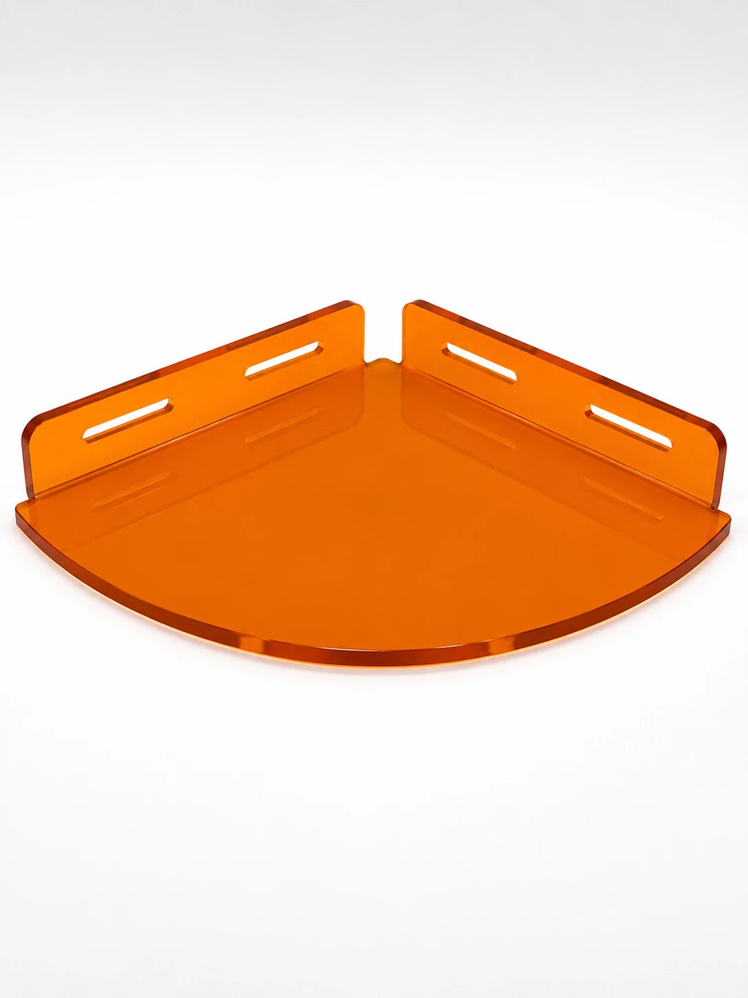 Acrylic Corner Shower Shelf – Space-Saving Bathroom Storage