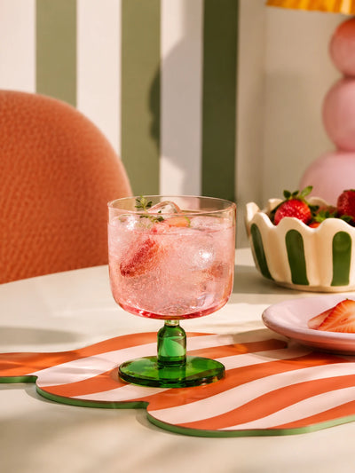 Jelly Macaron Crystal Glassware