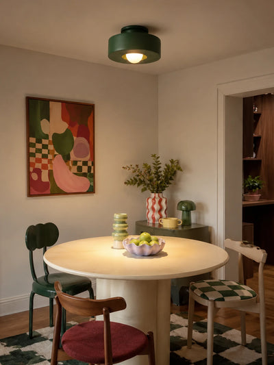 Sculptural Resin Pendant Lamp: Organic Dopamine Decor Lighting