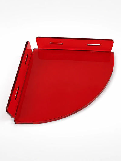 Acrylic Corner Shower Shelf – Space-Saving Bathroom Storage