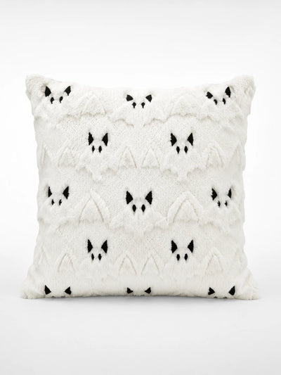 Halloween Velvet Pumpkin & Ghost Pillow Cover