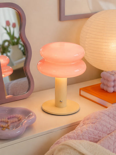 Macaron Glass Cordless Table Lamp